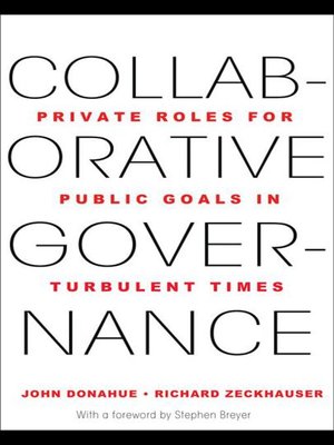 cover image of Collaborative Governance